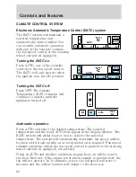 Предварительный просмотр 26 страницы Lincoln 1999 Continental Owner'S Manual