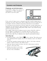 Предварительный просмотр 30 страницы Lincoln 1999 Continental Owner'S Manual