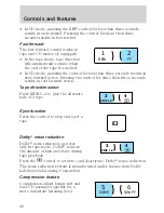 Предварительный просмотр 40 страницы Lincoln 1999 Continental Owner'S Manual