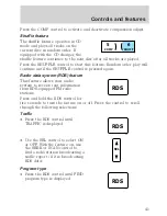 Предварительный просмотр 41 страницы Lincoln 1999 Continental Owner'S Manual