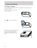 Предварительный просмотр 44 страницы Lincoln 1999 Continental Owner'S Manual