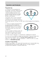 Предварительный просмотр 68 страницы Lincoln 1999 Continental Owner'S Manual