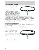 Предварительный просмотр 72 страницы Lincoln 1999 Continental Owner'S Manual