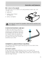 Предварительный просмотр 79 страницы Lincoln 1999 Continental Owner'S Manual