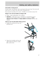 Предварительный просмотр 97 страницы Lincoln 1999 Continental Owner'S Manual