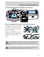 Предварительный просмотр 101 страницы Lincoln 1999 Continental Owner'S Manual