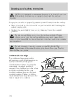 Предварительный просмотр 102 страницы Lincoln 1999 Continental Owner'S Manual