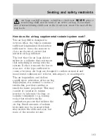 Предварительный просмотр 103 страницы Lincoln 1999 Continental Owner'S Manual