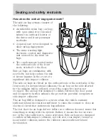 Предварительный просмотр 106 страницы Lincoln 1999 Continental Owner'S Manual