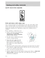 Предварительный просмотр 110 страницы Lincoln 1999 Continental Owner'S Manual