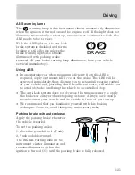 Предварительный просмотр 121 страницы Lincoln 1999 Continental Owner'S Manual