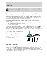 Предварительный просмотр 122 страницы Lincoln 1999 Continental Owner'S Manual