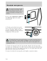 Предварительный просмотр 144 страницы Lincoln 1999 Continental Owner'S Manual