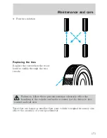 Предварительный просмотр 173 страницы Lincoln 1999 Continental Owner'S Manual