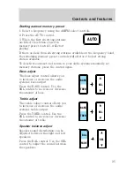 Preview for 26 page of Lincoln 1999 Navigator Owner'S Manual