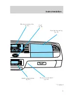 Предварительный просмотр 5 страницы Lincoln 1999 Town Car Owner'S Manual