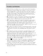 Предварительный просмотр 26 страницы Lincoln 1999 Town Car Owner'S Manual