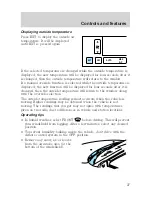 Предварительный просмотр 27 страницы Lincoln 1999 Town Car Owner'S Manual