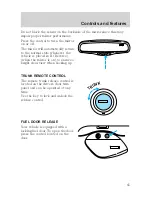 Предварительный просмотр 65 страницы Lincoln 1999 Town Car Owner'S Manual