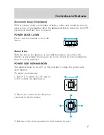 Предварительный просмотр 67 страницы Lincoln 1999 Town Car Owner'S Manual