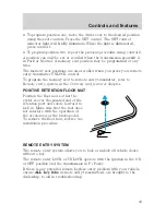 Предварительный просмотр 69 страницы Lincoln 1999 Town Car Owner'S Manual