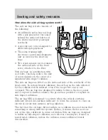 Предварительный просмотр 96 страницы Lincoln 1999 Town Car Owner'S Manual