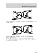 Предварительный просмотр 139 страницы Lincoln 1999 Town Car Owner'S Manual