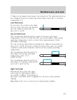 Предварительный просмотр 153 страницы Lincoln 1999 Town Car Owner'S Manual