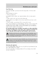 Предварительный просмотр 163 страницы Lincoln 1999 Town Car Owner'S Manual