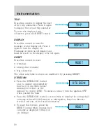 Preview for 20 page of Lincoln 2000 Continental Owner'S Manual