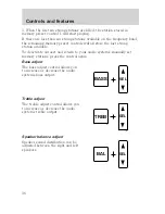 Preview for 36 page of Lincoln 2000 Continental Owner'S Manual