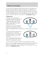 Preview for 66 page of Lincoln 2000 Continental Owner'S Manual