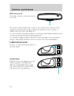 Preview for 74 page of Lincoln 2000 Continental Owner'S Manual