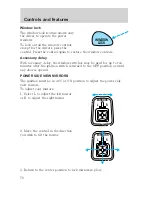 Preview for 76 page of Lincoln 2000 Continental Owner'S Manual