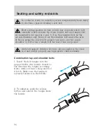 Preview for 96 page of Lincoln 2000 Continental Owner'S Manual