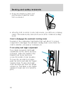 Preview for 98 page of Lincoln 2000 Continental Owner'S Manual