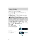 Preview for 27 page of Lincoln 2001 Lincoln Town Car Owner'S Manual