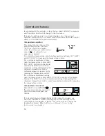 Preview for 29 page of Lincoln 2001 Lincoln Town Car Owner'S Manual