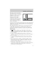 Preview for 32 page of Lincoln 2001 Lincoln Town Car Owner'S Manual