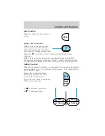 Preview for 40 page of Lincoln 2001 Lincoln Town Car Owner'S Manual