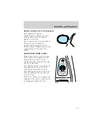 Preview for 76 page of Lincoln 2001 Lincoln Town Car Owner'S Manual