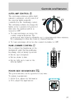 Предварительный просмотр 29 страницы Lincoln 2001 LS Owner'S Manual