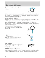 Preview for 44 page of Lincoln 2001 LS Owner'S Manual