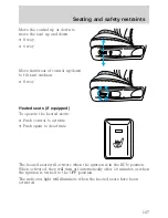 Preview for 107 page of Lincoln 2001 LS Owner'S Manual