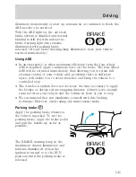 Предварительный просмотр 145 страницы Lincoln 2001 LS Owner'S Manual