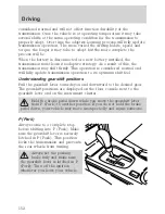 Предварительный просмотр 152 страницы Lincoln 2001 LS Owner'S Manual