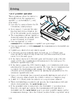 Предварительный просмотр 158 страницы Lincoln 2001 LS Owner'S Manual