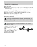 Preview for 182 page of Lincoln 2001 LS Owner'S Manual