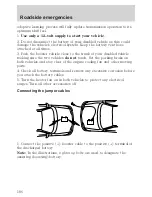 Preview for 186 page of Lincoln 2001 LS Owner'S Manual