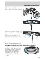 Предварительный просмотр 219 страницы Lincoln 2001 LS Owner'S Manual